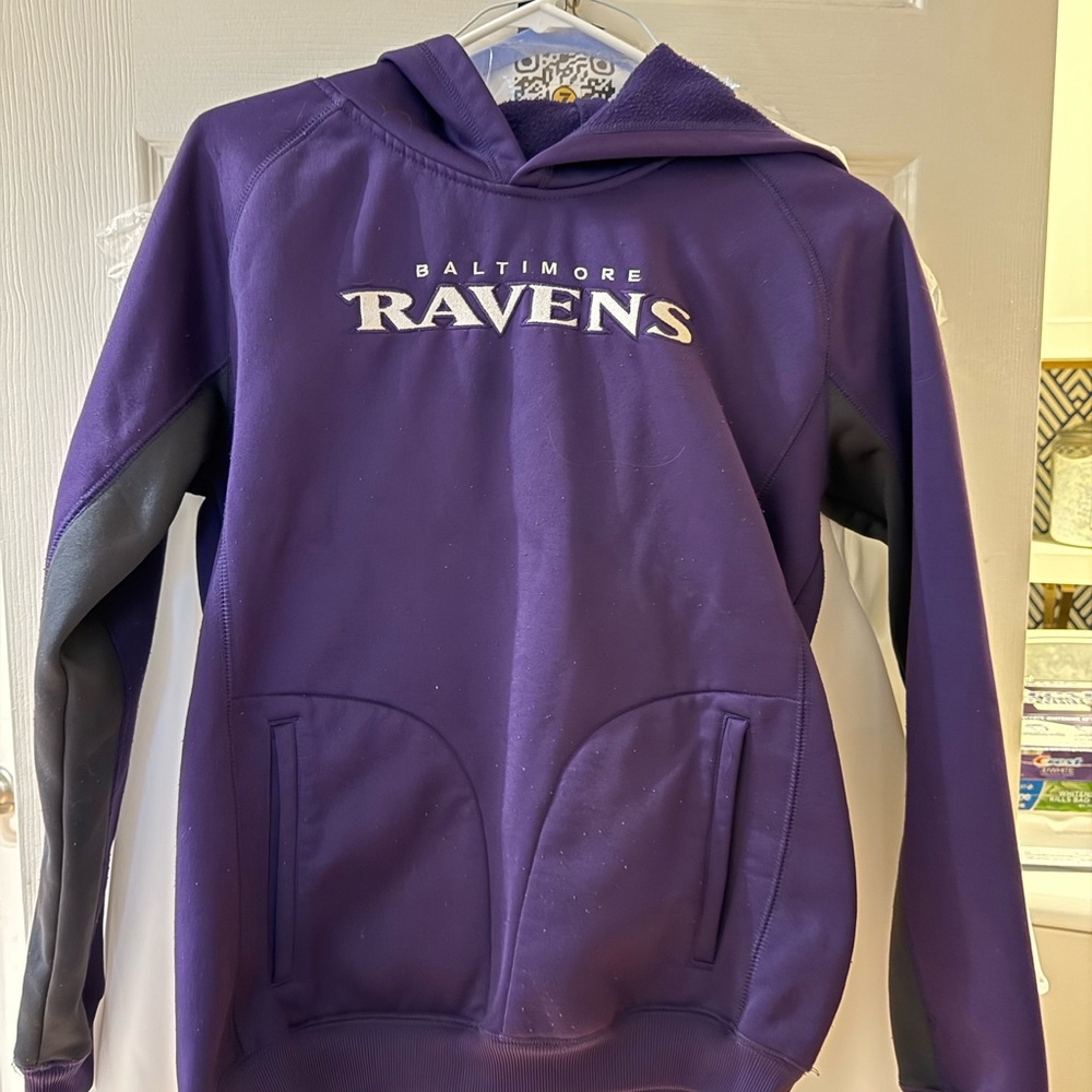 Youth NFL Baltimore Ravens Purple Hoodie